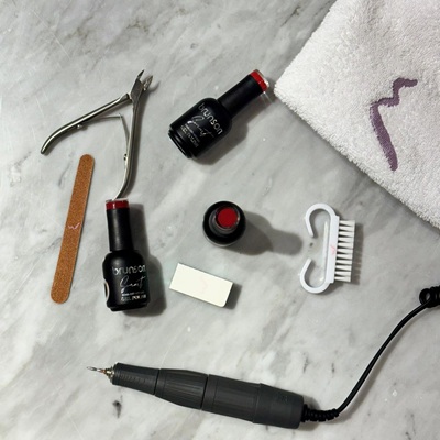 Russian Cleaning With Gel Colour (Manicure)